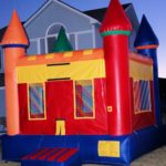 boys castle bounce house