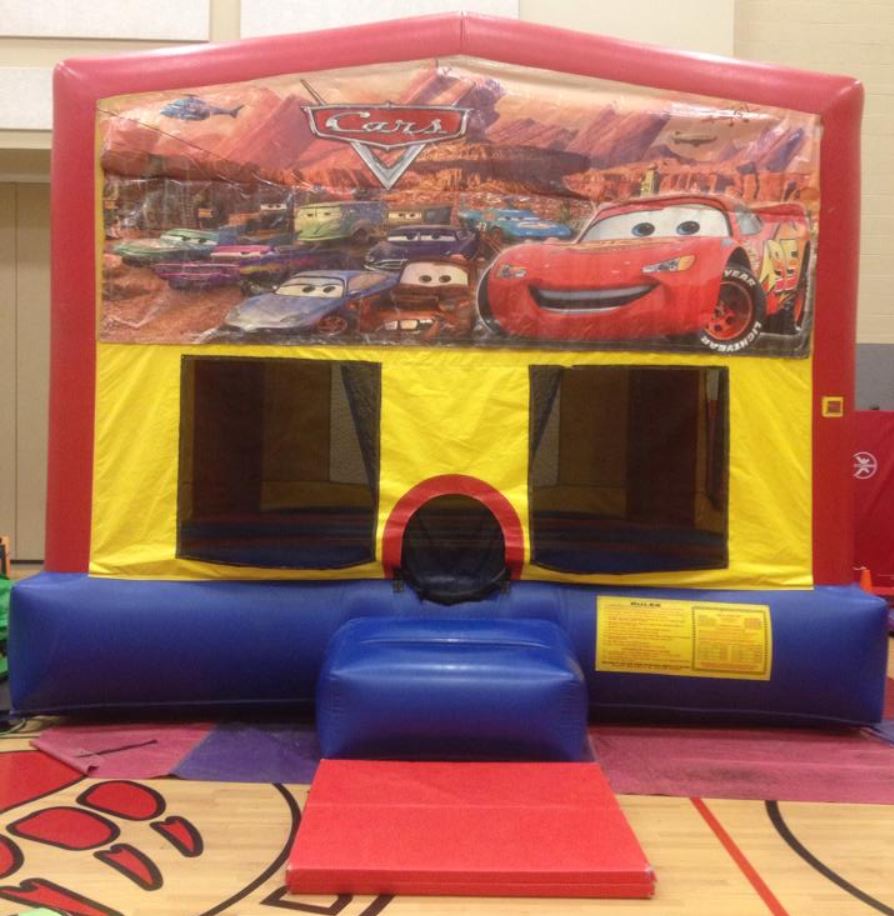 cars bounce house