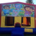 dora the explorer bounce house