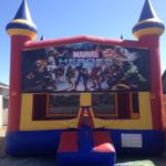 marvel heros bounce house