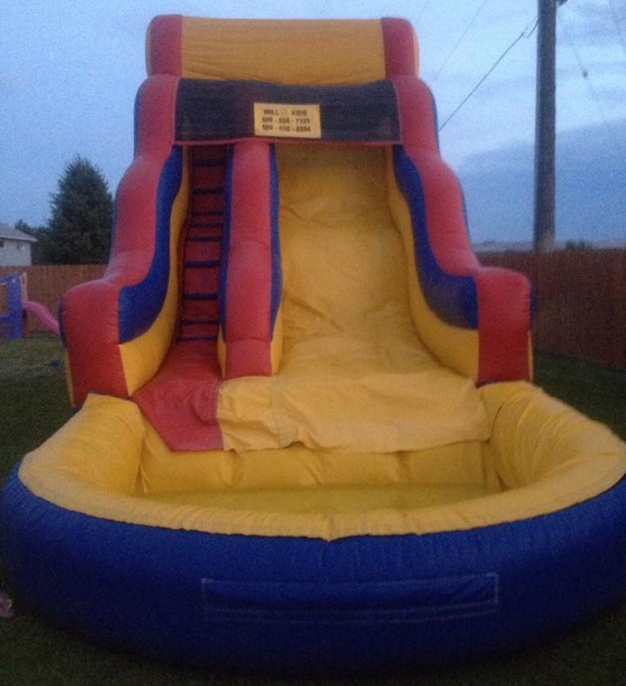single water slide