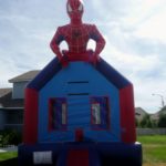spiderman bounce house
