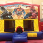 super heroes bounce house